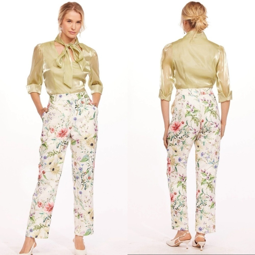 Eva Franco Giada Pant in Pink Magnolia NWT